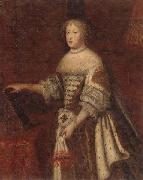 unknow artist Portrait of marie-therese of austrla,queen of france painting